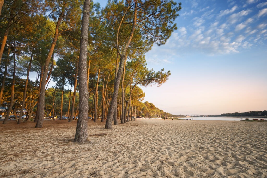 Plage d'Hossegor dans les Landes